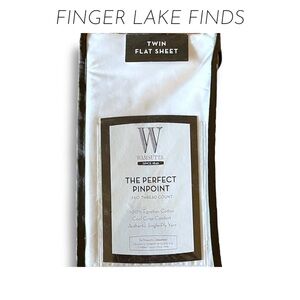 Wamsutta Egyptian Cotton Twin Flat Sheet